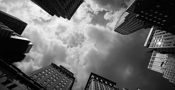 Picture of skyscraper buildings